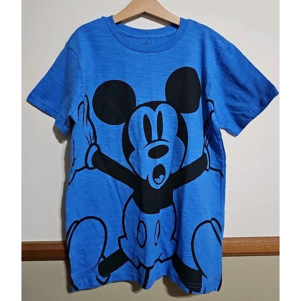 Disney Store Blue Mickey Mouse Unisex T-Shirt Youth XL 14